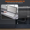 image:imageVEVOR Drop in Ice Chest 24 L x 20 W x 15 H Stainless Steel Ice Cooler Commercial Ice Bin with Hinged Cover 40 qt Outdoor Kitchen Ice Bar DrainPipe and Drain Plug Included for Cold Wine BeerBlack