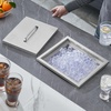 image:imageVEVOR Drop in Ice Chest 24 L x 20 W x 15 H Stainless Steel Ice Cooler Commercial Ice Bin with Hinged Cover 40 qt Outdoor Kitchen Ice Bar DrainPipe and Drain Plug Included for Cold Wine BeerSilver