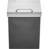 image:imageVEVOR Drop in Ice Chest 24 L x 20 W x 15 H Stainless Steel Ice Cooler Commercial Ice Bin with Hinged Cover 40 qt Outdoor Kitchen Ice Bar DrainPipe and Drain Plug Included for Cold Wine BeerSilver