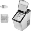image:imageVEVOR Drop in Ice Chest 24 L x 20 W x 15 H Stainless Steel Ice Cooler Commercial Ice Bin with Hinged Cover 40 qt Outdoor Kitchen Ice Bar DrainPipe and Drain Plug Included for Cold Wine BeerSilver