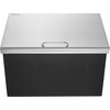 image:imageVEVOR Drop in Ice Chest 24 L x 20 W x 15 H Stainless Steel Ice Cooler Commercial Ice Bin with Hinged Cover 40 qt Outdoor Kitchen Ice Bar DrainPipe and Drain Plug Included for Cold Wine BeerSilver