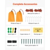 image:imageVEVOR Electric Fence Netting 42H x 164L PE Net Fencing with Posts and DoubleSpiked Stakes Utility Portable Mesh for Goats Sheep Lambs Deer Hogs Dogs for Farms Backyards and Ranches50in x 164ft