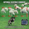 image:imageVEVOR Electric Fence Netting 42H x 164L PE Net Fencing with Posts and DoubleSpiked Stakes Utility Portable Mesh for Goats Sheep Lambs Deer Hogs Dogs for Farms Backyards and Ranches42H x 164L