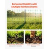 image:imageVEVOR Electric Fence Netting 42H x 164L PE Net Fencing with Posts and DoubleSpiked Stakes Utility Portable Mesh for Goats Sheep Lambs Deer Hogs Dogs for Farms Backyards and Ranches50in x 164ft