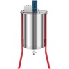 image:imageVEVOR Electric Honey Extractor 48 Frame Stainless Steel Beekeeping Extraction Honeycomb Drum Spinner with Transparent Lid Apiary Centrifuge Equipment with Height Adjustable Stand6 Frame
