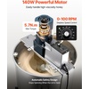 image:imageVEVOR Electric Honey Extractor 48 Frame Stainless Steel Beekeeping Extraction Honeycomb Drum Spinner with Transparent Lid Apiary Centrifuge Equipment with Height Adjustable Stand3 Frame