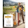 image:imageVEVOR Electric Honey Extractor 48 Frame Stainless Steel Beekeeping Extraction Honeycomb Drum Spinner with Transparent Lid Apiary Centrifuge Equipment with Height Adjustable Stand6 Frame