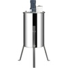image:imageVEVOR Electric Honey Extractor 48 Frame Stainless Steel Beekeeping Extraction Honeycomb Drum Spinner with Transparent Lid Apiary Centrifuge Equipment with Height Adjustable Stand4 Frame Rack2 Deep Frames