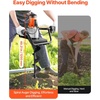 image:imageVEVOR Electric Post Hole Digger 571 in Auger Bit with 1500W Powerful Motor 140 RPM Alloy Steel Earth Auger Drill Bit with 1024 in Extension Rod for Post Hole Digging Drilling amp Tree Planting