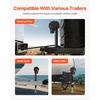 image:imageVEVOR Electric Trailer Jack 3500 lbs Heavy Duty RV Electric Power Tongue Jack with 7pin Connector Manual Crank Handle amp Weatherproof Jack Cover 95275 Lift for Trailers Campers amp RVs Black