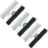image:imageVEVOR Feather Flag Pole Kit 2 Packs Swooper Flag Pole 127 ft Sign Flag Poles for Business Advertising Feather Flags Banner Outdoor with Ground Stakes and A Carrying Bag Flag Not Included163 ft