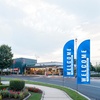 image:imageVEVOR Feather Flag Pole Kit 2 Packs Swooper Flag Pole 127 ft Sign Flag Poles for Business Advertising Feather Flags Banner Outdoor with Ground Stakes and A Carrying Bag Flag Not Included127 ft
