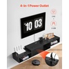 image:imageVEVOR Floating TV Stand 47 Wall Mounted TV Console Modern Floating Entertainment Center Under TV Shelf with Storage Cabinet for Bedroom amp Living Room WhiteBlack