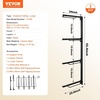 image:imageVEVOR Freestanding Saddle Stand 30 x 30 x 685 in 3 Tiers Saddle Rack Heavy Duty Saddle Blanket Holder with Removable amp Rotating Tiers English amp Western Saddle Rack for Tack Room OrganizationLarge 4 Tiers1 Pack