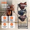 image:imageVEVOR Freestanding Saddle Stand 30 x 30 x 685 in 3 Tiers Saddle Rack Heavy Duty Saddle Blanket Holder with Removable amp Rotating Tiers English amp Western Saddle Rack for Tack Room OrganizationXL Large 3 Tiers1 Pack
