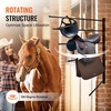 image:imageVEVOR Freestanding Saddle Stand 30 x 30 x 685 in 3 Tiers Saddle Rack Heavy Duty Saddle Blanket Holder with Removable amp Rotating Tiers English amp Western Saddle Rack for Tack Room Organization6 Tiers1 Pack
