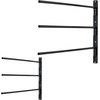 image:imageVEVOR Freestanding Saddle Stand 30 x 30 x 685 in 3 Tiers Saddle Rack Heavy Duty Saddle Blanket Holder with Removable amp Rotating Tiers English amp Western Saddle Rack for Tack Room Organization3 Tiers2 Packs