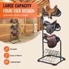 image:imageVEVOR Freestanding Saddle Stand 30 x 30 x 685 in 3 Tiers Saddle Rack Heavy Duty Saddle Blanket Holder with Removable amp Rotating Tiers English amp Western Saddle Rack for Tack Room OrganizationXL Large 3 Tiers1 Pack