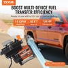 image:imageVEVOR Fuel Transfer Pump 12V DC 15 GPM 14 HP Portable Electric Diesel Transfer Pump with Auto ShutOff Fuel Nozzle Long Inlet amp Outlet Hose for Gasoline Diesel Kerosene Methanol Blends