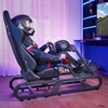 image:imageVEVOR Gaming Racing Wheel Stand Compatible with Logitech G923G920G29 amp Thrustmaster T248P HeavyDuty Adjustable Steering Wheel Stand Cockpit 330 lbs Capacity Compact for Sim RacingSmall Base without Wheels