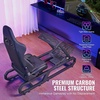 image:imageVEVOR Gaming Racing Wheel Stand Compatible with Logitech G923G920G29 amp Thrustmaster T248P HeavyDuty Adjustable Steering Wheel Stand Cockpit 330 lbs Capacity Compact for Sim RacingSmall Base without Wheels
