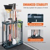 image:imageVEVOR Garden Tool Organizer 10 Slots Yard Tool Tower Rack for Garage Organization and Storage Hold LongHandled ToolRakeBroomShovel PP Garden Tool Stand Holder Organizer for Yard Shed Outdoor