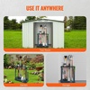 image:imageVEVOR Garden Tool Organizer 10 Slots Yard Tool Tower Rack for Garage Organization and Storage Hold LongHandled ToolRakeBroomShovel PP Garden Tool Stand Holder Organizer for Yard Shed Outdoor