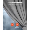 image:imageVEVOR Gazebo Curtains Outdoor Fit 12 x 10 x 67 Gazebos 4Panel Sidewall Gazebo Privacy Curtains with Zippers Outdoor Curtain Replacement for Patio Canopy Only Curtain GrayGray