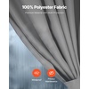 image:imageVEVOR Gazebo Curtains Outdoor Fit 12 x 10 x 67 Gazebos 4Panel Sidewall Gazebo Privacy Curtains with Zippers Outdoor Curtain Replacement for Patio Canopy Only Curtain GrayGray
