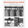 image:imageVEVOR Gazebo Curtains Outdoor Fit 12 x 10 x 67 Gazebos 4Panel Sidewall Gazebo Privacy Curtains with Zippers Outdoor Curtain Replacement for Patio Canopy Only Curtain GrayGray