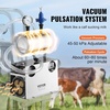 image:imageVEVOR Goat Milking Machine 12 L 304 Stainless Steel Bucket Electric Automatic Pulsation Vacuum Milker Portable Milker with FoodGrade Silicone Cups and Tubes Adjustable Suction for Cows and Sheep25 L