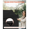 image:imageVEVOR Grill Cover 66 inch BBQ Covers for Outdoor Grills Waterproof Fade Resistant Weather Resistant Heavy Duty 600D Polyester Easy OnOff with Secure Buckles Black48inch