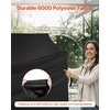 image:imageVEVOR Grill Cover 66 inch BBQ Covers for Outdoor Grills Waterproof Fade Resistant Weather Resistant Heavy Duty 600D Polyester Easy OnOff with Secure Buckles Black58inch