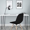 image:imageVEVOR Hairpin Table Legs 18 Black Set of 4 Desk Legs 880lbs Total Load Capacity Hairpin Desk Legs 3 Rods for Bench Desk Dining End Table Chairs Carbon Steel DIY Heavy Duty Furniture Legs30 Inch