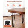 image:imageVEVOR Hairpin Table Legs 18 Black Set of 4 Desk Legs 880lbs Total Load Capacity Hairpin Desk Legs 3 Rods for Bench Desk Dining End Table Chairs Carbon Steel DIY Heavy Duty Furniture Legs20 Inch