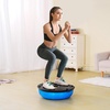 image:imageVEVOR Half Exercise Ball Trainer 2326 inch Balance Ball Trainer 1500lbs Capacity Stability Ball Yoga Ball with Resistance Bands amp Foot Pump Strength Fitness Ball for Home Gym Full Body Workout23 Ripple Blue