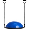 image:imageVEVOR Half Exercise Ball Trainer 2326 inch Balance Ball Trainer 1500lbs Capacity Stability Ball Yoga Ball with Resistance Bands amp Foot Pump Strength Fitness Ball for Home Gym Full Body Workout26 Ripple Blue