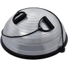 image:imageVEVOR Half Exercise Ball Trainer 2326 inch Balance Ball Trainer 1500lbs Capacity Stability Ball Yoga Ball with Resistance Bands amp Foot Pump Strength Fitness Ball for Home Gym Full Body Workout23 Ripple Gray