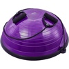image:imageVEVOR Half Exercise Ball Trainer 2326 inch Balance Ball Trainer 1500lbs Capacity Stability Ball Yoga Ball with Resistance Bands amp Foot Pump Strength Fitness Ball for Home Gym Full Body Workout23 Ripple Purple