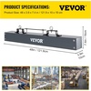 image:imageVEVOR Hanging Magnetic Sweeper Pickup Tool120lbs Nail HangType Magnetic Forklift SweeperIndustrial Grade Magnets Steel Material Hunting Accessories for Picking Up Nails Bolts Iron Chips Metals48 Inch 67lbs