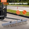 image:imageVEVOR Hanging Magnetic Sweeper Pickup Tool120lbs Nail HangType Magnetic Forklift SweeperIndustrial Grade Magnets Steel Material Hunting Accessories for Picking Up Nails Bolts Iron Chips Metals84 Inch 120lbs