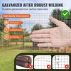 image:imageVEVOR Hardware Cloth 14 inch 48in x 100 ft 23 Gauge Hot Dipped Galvanized Wire Mesh Roll Chicken Wire Fencing Wire Mesh for Rabbit Cages Garden Small Rodents36 x 100