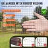 image:imageVEVOR Hardware Cloth 14 inch 48in x 100 ft 23 Gauge Hot Dipped Galvanized Wire Mesh Roll Chicken Wire Fencing Wire Mesh for Rabbit Cages Garden Small Rodents24 x 50