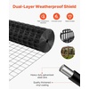 image:imageVEVOR Hardware Cloth 48 x 50 12inch Galvanized Wire Mesh Roll 19 Gauge Chicken Wire Fence Roll Vinyl Coating Metal Wire Mesh for Chicken Coop Barrier Rabbit Snake Fences Poultry Enclosures24in25ft 2in3in