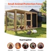 image:imageVEVOR Hardware Cloth 48 x 50 12inch Galvanized Wire Mesh Roll 19 Gauge Chicken Wire Fence Roll Vinyl Coating Metal Wire Mesh for Chicken Coop Barrier Rabbit Snake Fences Poultry Enclosures60in100ft