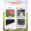 image:imageVEVOR Hardware Cloth 48 x 50 12inch Galvanized Wire Mesh Roll 19 Gauge Chicken Wire Fence Roll Vinyl Coating Metal Wire Mesh for Chicken Coop Barrier Rabbit Snake Fences Poultry Enclosures36in25ft 2in3in