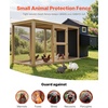 image:imageVEVOR Hardware Cloth 48 x 50 12inch Galvanized Wire Mesh Roll 19 Gauge Chicken Wire Fence Roll Vinyl Coating Metal Wire Mesh for Chicken Coop Barrier Rabbit Snake Fences Poultry Enclosures24in50ft