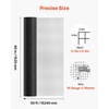 image:imageVEVOR Hardware Cloth 48 x 50 12inch Galvanized Wire Mesh Roll 19 Gauge Chicken Wire Fence Roll Vinyl Coating Metal Wire Mesh for Chicken Coop Barrier Rabbit Snake Fences Poultry Enclosures60in50ft