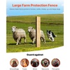 image:imageVEVOR Hardware Cloth 48 x 50 12inch Galvanized Wire Mesh Roll 19 Gauge Chicken Wire Fence Roll Vinyl Coating Metal Wire Mesh for Chicken Coop Barrier Rabbit Snake Fences Poultry Enclosures48in50ft 2in4in