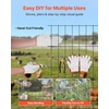 image:imageVEVOR Hardware Cloth 48 x 50 12inch Galvanized Wire Mesh Roll 19 Gauge Chicken Wire Fence Roll Vinyl Coating Metal Wire Mesh for Chicken Coop Barrier Rabbit Snake Fences Poultry Enclosures36in25ft 2in3in